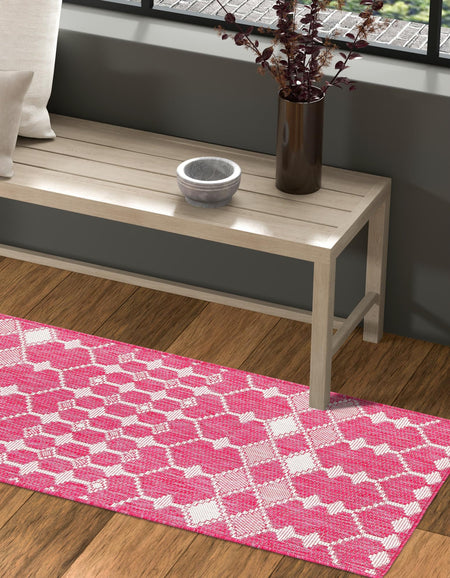 Seaside Lattice Collection Area Rug -  Veranda