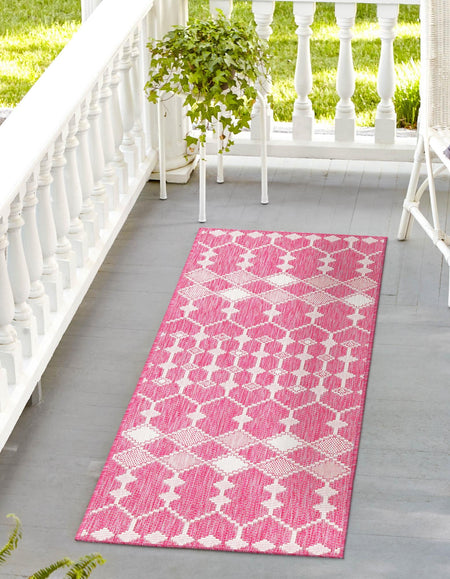 Seaside Lattice Collection Area Rug -  Veranda