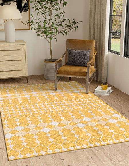 Seaside Lattice Collection Area Rug -  Veranda