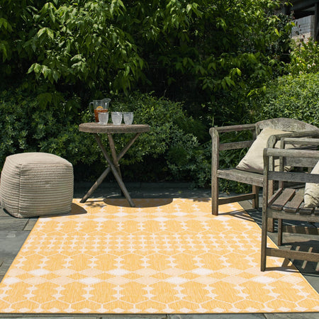 Seaside Lattice Collection Area Rug -  Veranda