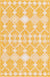 Garden Lattice Oasis Collection Area Rug -  Veranda Rectangle Yellow Main