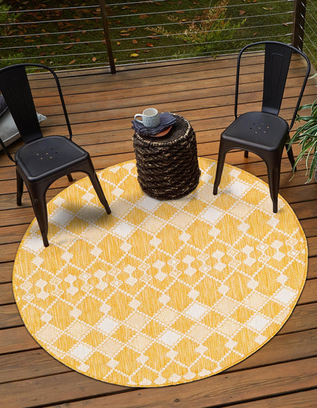 Seaside Lattice Collection Area Rug -  Veranda