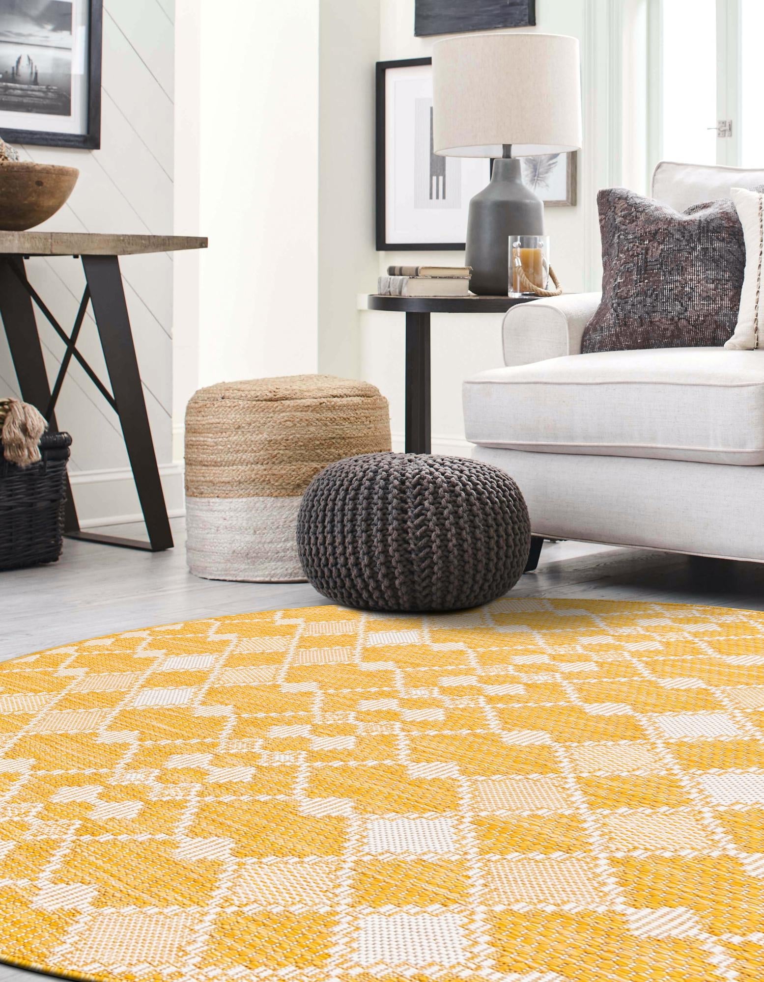 Seaside Lattice Collection Area Rug -  Veranda