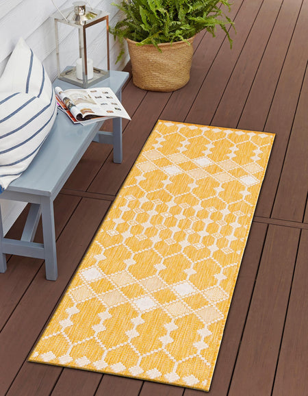 Seaside Lattice Collection Area Rug -  Veranda