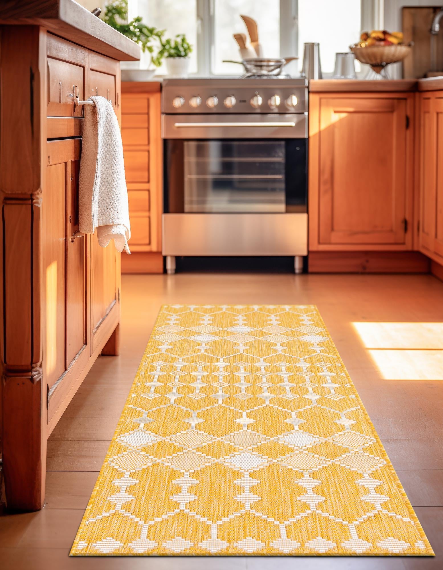 Seaside Lattice Collection Area Rug -  Veranda