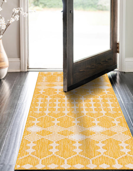 Seaside Lattice Collection Area Rug -  Veranda