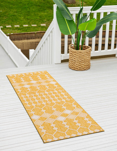 Seaside Lattice Collection Area Rug -  Veranda