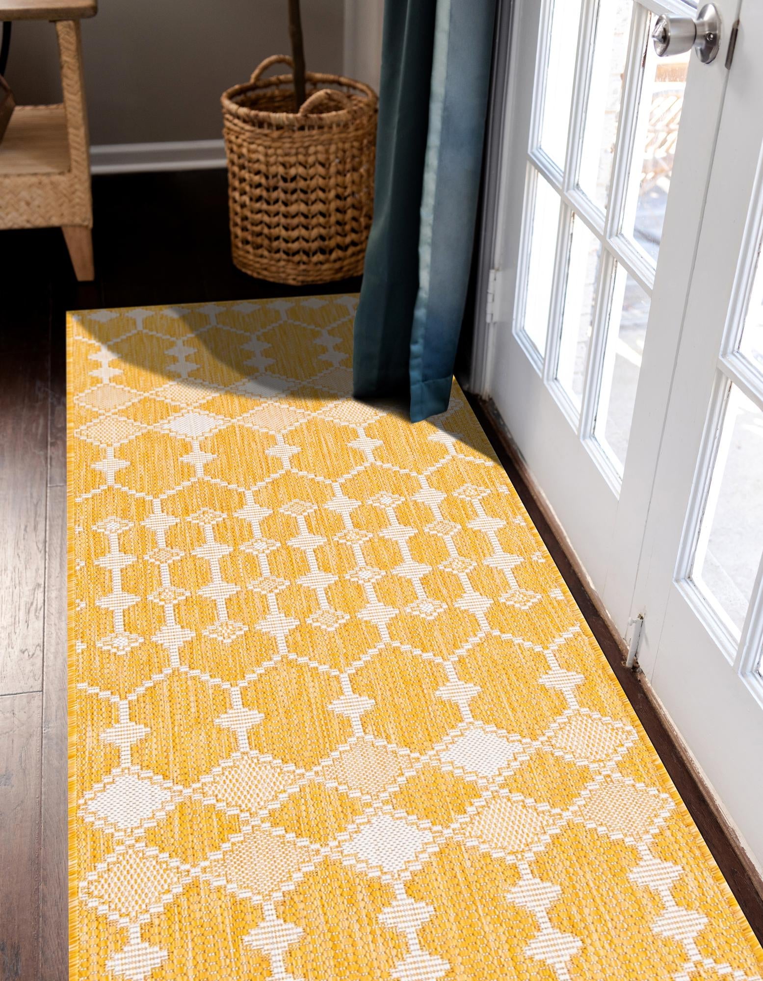 Seaside Lattice Collection Area Rug -  Veranda