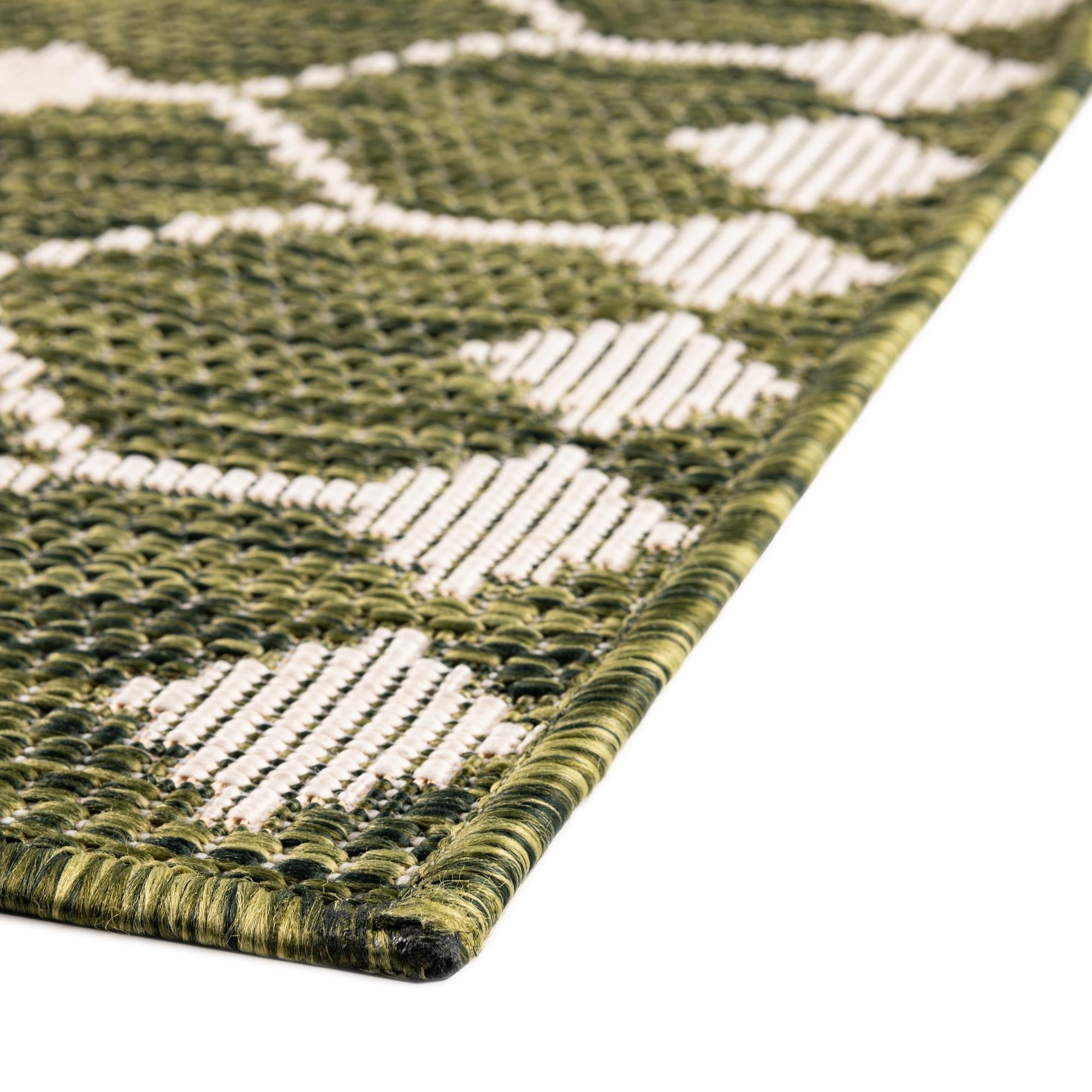 Seaside Lattice Collection Area Rug -  Veranda