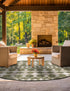 Seaside Lattice Collection Area Rug -  Veranda