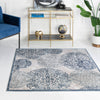 Derbyshire Elegance Collection Area Rug -  Bakewell Square Blue  lifestyle 104