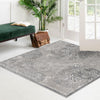 Derbyshire Elegance Collection Area Rug -  Bakewell Square Gray  lifestyle 118