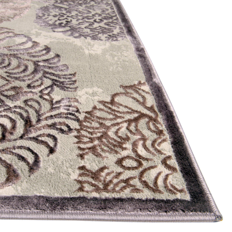 Derbyshire Elegance Collection Area Rug -  Bakewell Square Violet  lifestyle 26