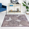 Derbyshire Elegance Collection Area Rug -  Bakewell Square Violet  lifestyle 34