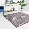 Derbyshire Elegance Collection Area Rug -  Bakewell Square Violet  lifestyle 35