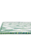 Jungle Expedition Collection Area Rug -  Amazon (Green Blue) Square Green Blue  lifestyle 7