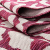 Jungle Expedition Collection Area Rug -  Amazon (Magenta) Square Magenta  lifestyle 11