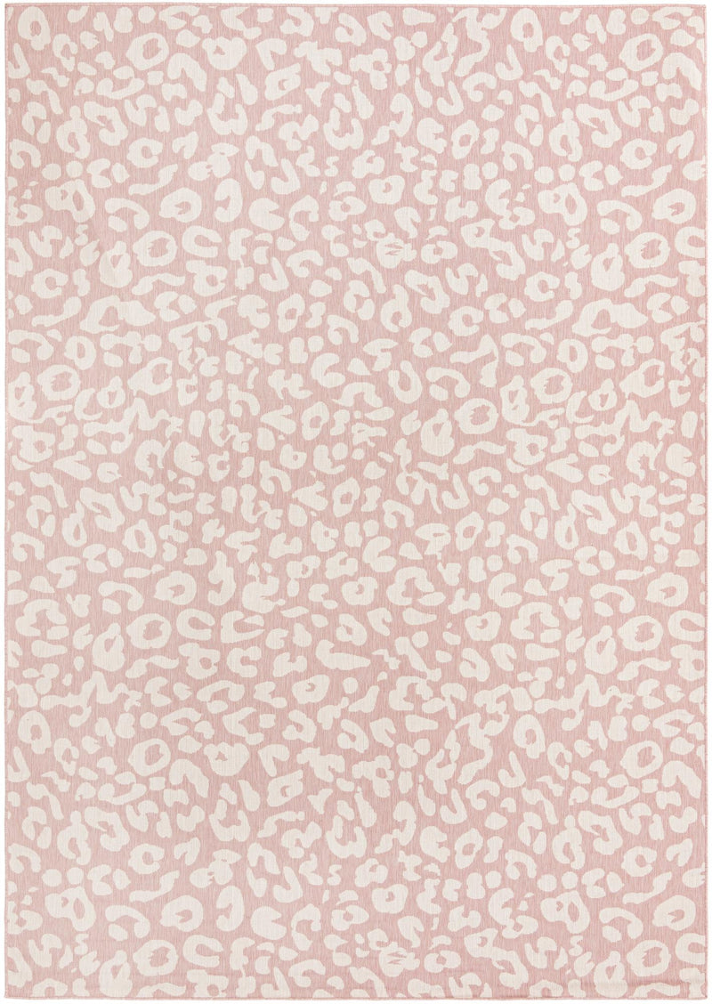 Jungle Expedition Collection Area Rug -  Amazon (Pink Ivory) Rectangle Pink Ivory Main