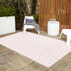 Jungle Expedition Collection Area Rug -  Amazon (Pink Ivory) Rectangle Pink Ivory  lifestyle 9