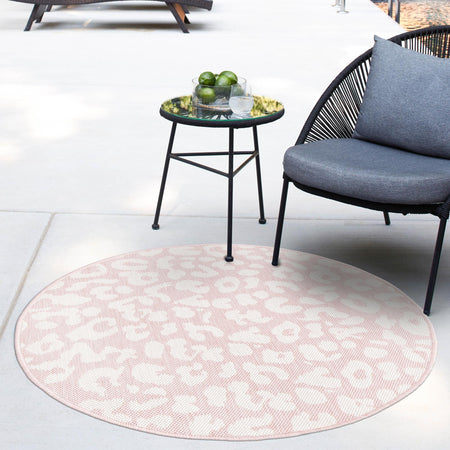 Savannah Escape Collection Area Rug -  Amazon (Pink Ivory)