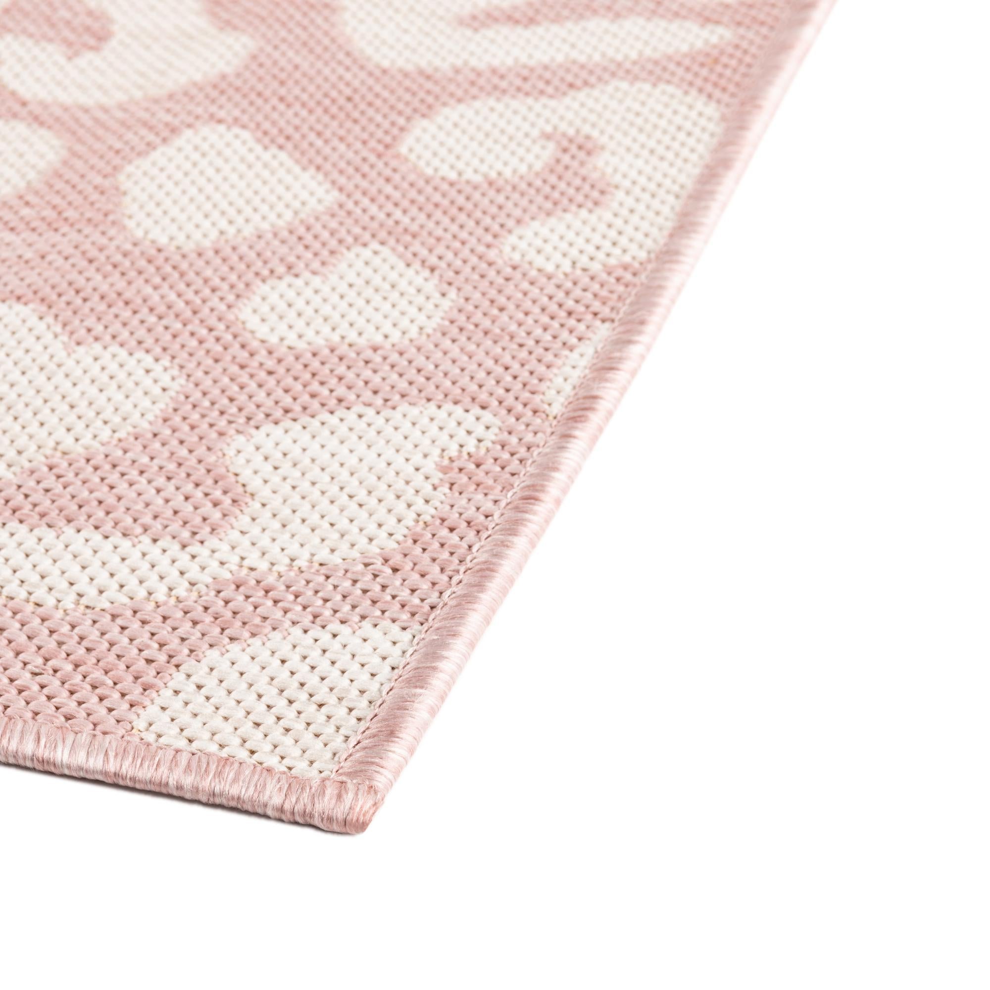 Savannah Escape Collection Area Rug -  Amazon (Pink Ivory)