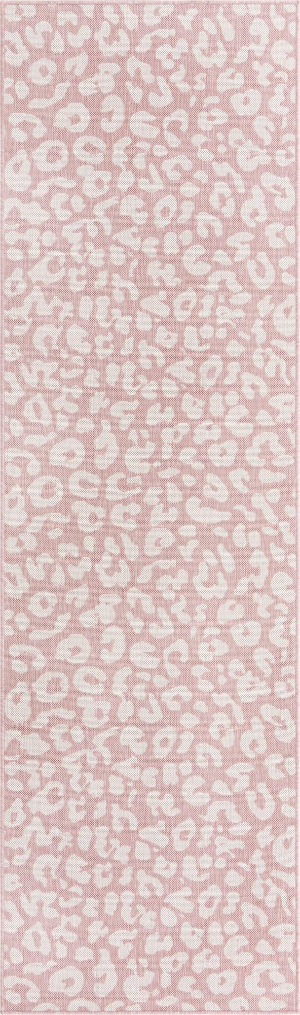 Jungle Expedition Collection Area Rug -  Amazon (Pink Ivory) Runner Pink Ivory Main