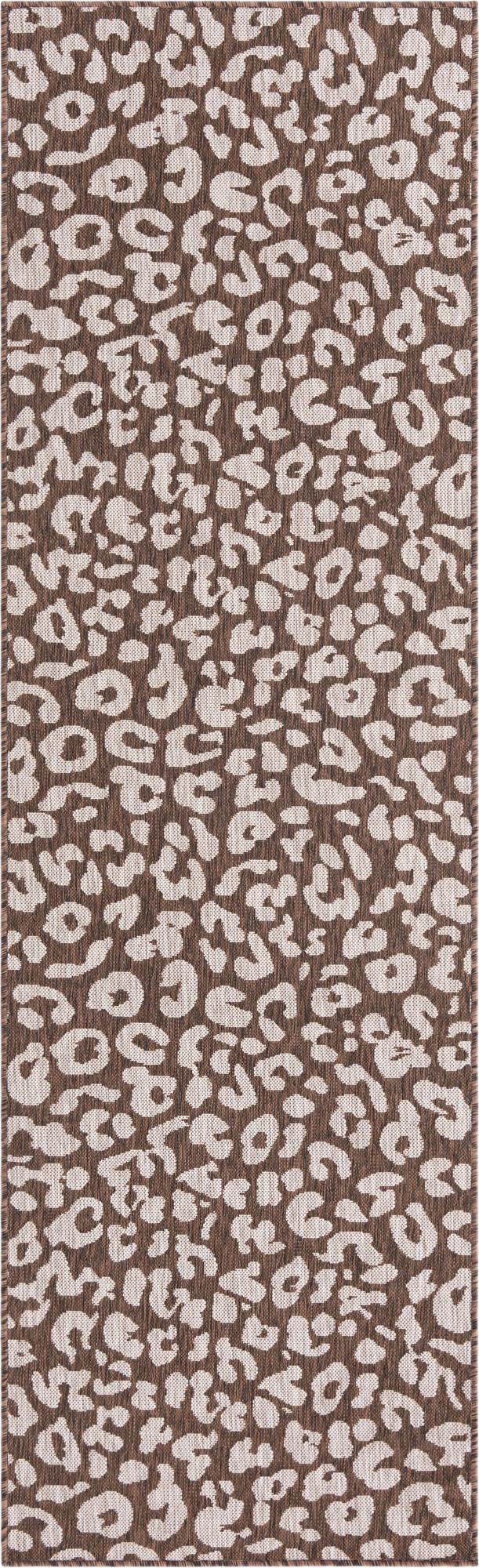 Jungle Expedition Collection Area Rug -  Amazon (Brown) Runner Brown Main