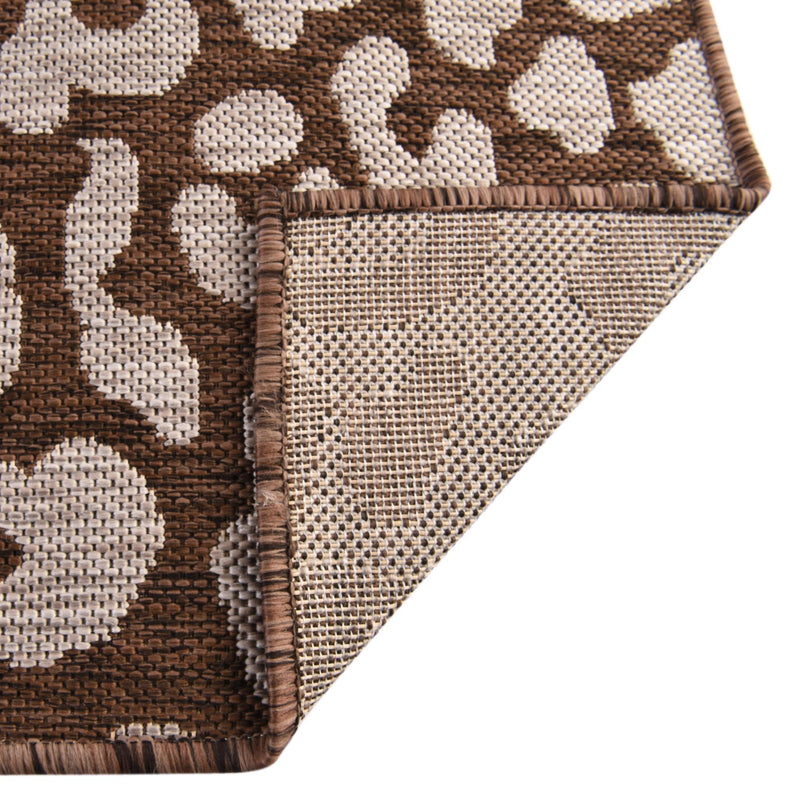 Jungle Expedition Collection Area Rug -  Amazon (Brown) Runner Brown  lifestyle 7