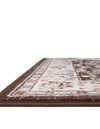 Savannah Elegance Collection Area Rug - Augusta (Brown) Rectangle Brown  lifestyle 6