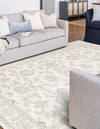 Savannah Elegance Collection Area Rug - Augusta (Ivory) Rectangle Ivory  lifestyle 10