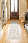 Savannah Elegance Collection Area Rug - Augusta (Ivory) Runner Ivory  lifestyle 61