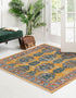 Seville Stripes Collection Area Rug -  Granada (Yellow)