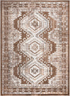 Savannah Elegance Collection Area Rug -  Tybee (Brown) Rectangle Brown Main