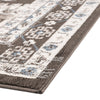 Savannah Elegance Collection Area Rug -  Tybee (Gray) Rectangle Gray  lifestyle 6