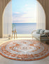 Savannah Elegance Collection Area Rug -  Tybee (Terracotta)