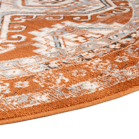 Savannah Elegance Collection Area Rug -  Tybee (Terracotta)