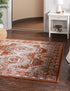 Savannah Elegance Collection Area Rug -  Tybee (Terracotta)