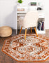 Savannah Elegance Collection Area Rug -  Tybee (Terracotta)