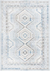 Savannah Elegance Collection Area Rug -  Tybee (Aqua Blue) Rectangle Aqua Blue Main