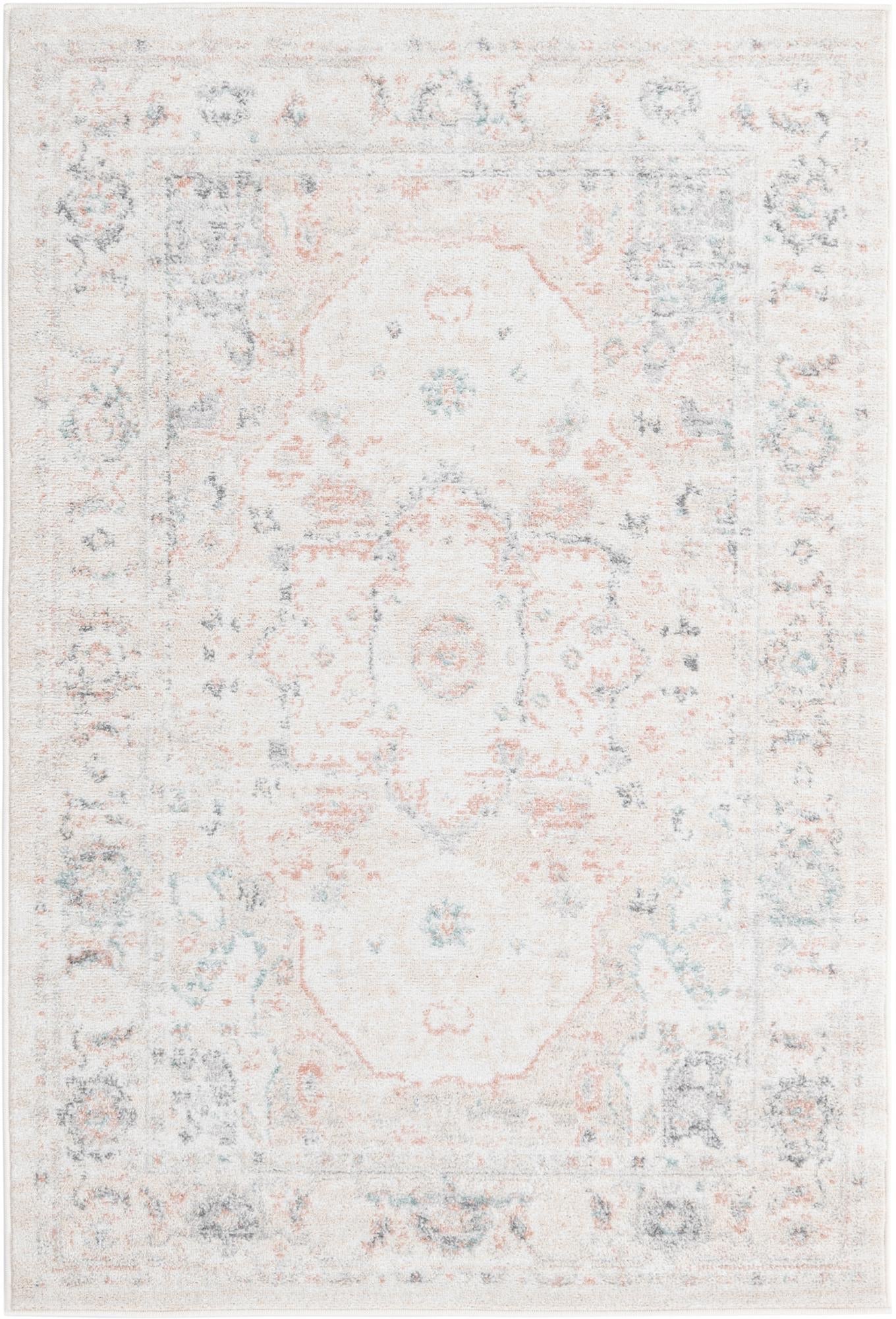 Parisian Elegance Collection Area Rug - Versailles (Ivory)