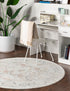 Parisian Elegance Collection Area Rug - Versailles (Ivory)