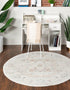 Parisian Elegance Collection Area Rug - Versailles (Ivory)