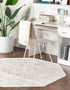 Parisian Elegance Collection Area Rug - Versailles (Ivory)