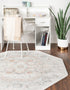 Parisian Elegance Collection Area Rug - Versailles (Ivory)