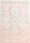 Parisian Elegance Collection Area Rug - Versailles (Rose Pink) Rectangle Rose Pink  lifestyle 2