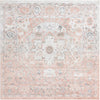 Parisian Elegance Collection Area Rug - Versailles (Rose Pink) Square Rose Pink  lifestyle 17