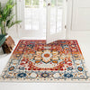 Parisian Elegance Collection Area Rug - Versailles (Rust Red) Square Rust Red  lifestyle 88