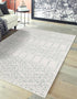 Marrakesh Lattice Collection Area Rug - Casablanca (Ivory Aqua)