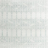 Marrakesh Lattice Collection Area Rug - Casablanca (Ivory Aqua) Square Ivory Aqua  lifestyle 25