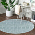 Marrakesh Lattice Collection Area Rug - Casablanca (Aqua)